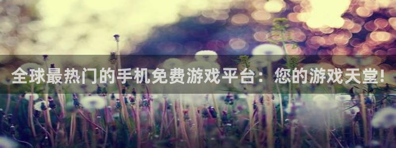 鼎点娱乐注册：全球最热门的手机免费游戏平台：您的游戏天堂!